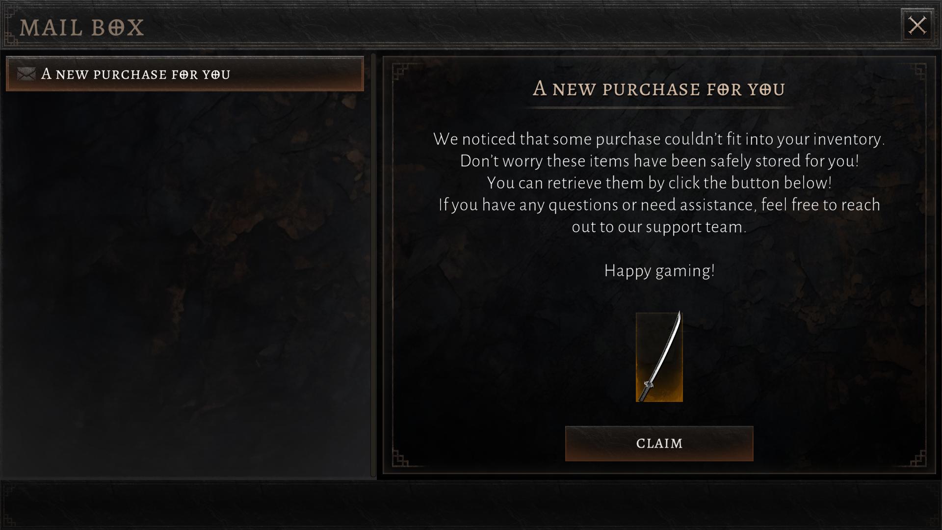 Search mailbox screenshot
