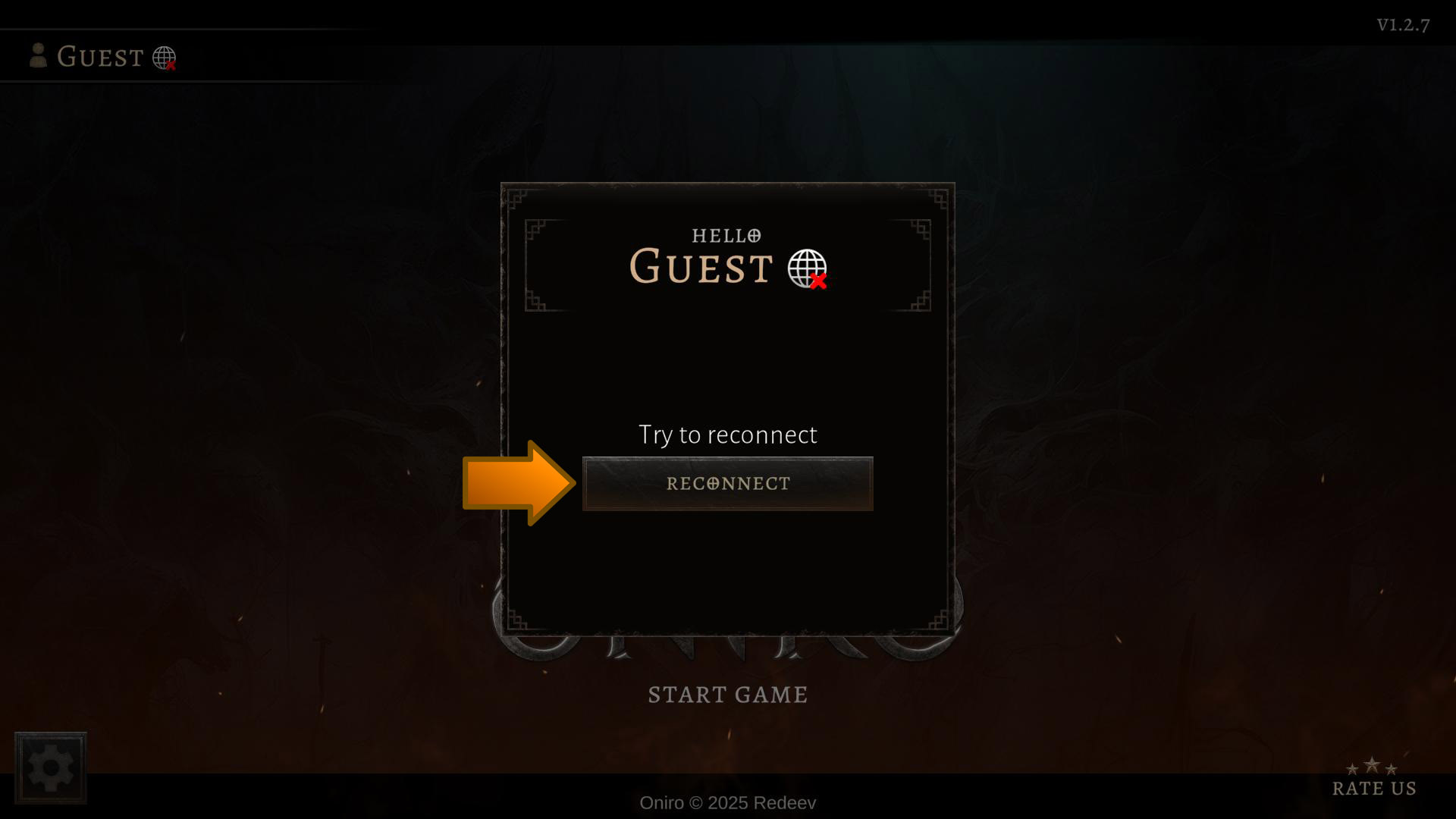 Menu Reconnect